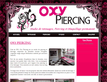 Tablet Screenshot of oxypiercing.com